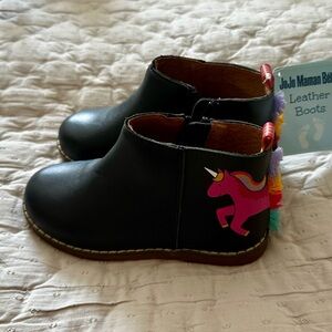 JoJo Maman Bebé Leather Boots - NWT